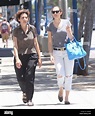 Emmy Rossum out and about with her mother in West Hollywood Featuring ...