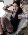 Sitting on more crystal thrones 🖤 | Tattooed girls models, Tattoed ...