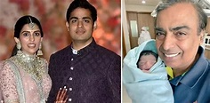 Mukesh Ambani’s Son Akash Ambani Becomes Father to a Healthy Baby Boy ...
