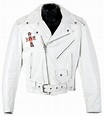 Hake's - "GUNS N' ROSES" AXL ROSE WHITE LEATHER JACKET.