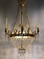 French Antique Gilded Bronze Empire Chandelier from 1810 | Vintage ...