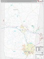 Orange County, NC Wall Map Premium Style by MarketMAPS - MapSales