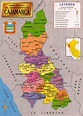 Mapa del departamento de Cajamarca - Galería de mapas