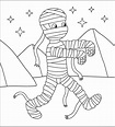 Dibujos de Momia y Esqueleto para Colorear para Colorear, Pintar e ...