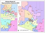 Map Of Arizona Congressional Districts - World Map