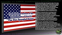 United States National Anthem INSTRUMENTAL with lyrics, Full Version ...