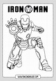 Dibujos para colorear de Iron Man