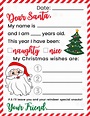 Letter To Santa Printable Free