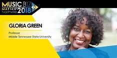 [Music Biz 2018 Speaker Spotlight] Gloria Green, Middle Tennessee State ...