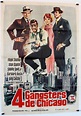 "4 GANGSTERS DE CHICAGO" MOVIE POSTER - "ROBIN AND THE 7 HOODS" MOVIE ...