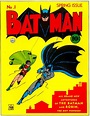The first Batman comic, 1940. | Batman comic book cover, Batman comic ...