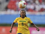 Beautiful Female Football Players: Miraildes Maciel Mota, Brazilian footballer who played midfielder