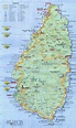 A Map Of St Lucia - Island Maps
