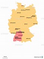 StepMap - Heidelberg Karte Deutschland - Landkarte für Deutschland