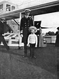 'King Haakon VII of Norway (1872-195) with His Son Olav (1903-199 ...