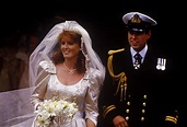 34 años de la boda de Sarah Ferguson y el príncipe Andrés: su historia ...