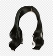 Black Hair Png Woman, Transparent Png - vhv