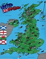 Map Of United Kingdom by FreyFox on DeviantArt