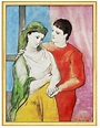 Pablo Picasso Bild "The Lovers" (1923), gerahmt | Kunst | Lesershop