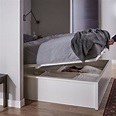 MALM - 雙人油壓床架, 白色 | IKEA 香港及澳門