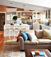 20+ Kitchen Living Room Combo Design - DECOOMO
