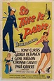 So This Is Paris | Film posters vintage, Classic films posters, Gene nelson
