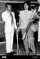 anna magnani and son luca, venice 1961 Stock Photo: 26410252 - Alamy