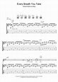 Every Breath You Take Sheet Music | The Police | Guitar Tab