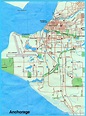 Map of Anchorage municipality, Alaska - TravelsMaps.Com