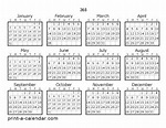 Download 365 Printable Calendars