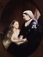 Portrait of Queen Victoria and Princess Beatrice of the United Kingdom ...