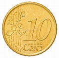 Moneda de 10 centavos euro imagen de archivo. Imagen de financiero ...