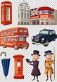 Ilustración de hitos de Londres, ilustración de dibujos animados de ...