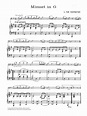 Beethoven Minuet In G Major Sheet Music Notes, Chords Download ...