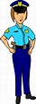 Clipart woman security guard, Clipart woman security guard Transparent ...