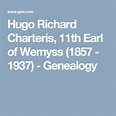 Hugo Richard Charteris, 11th Earl of Wemyss (1857 - 1937) - Genealogy ...