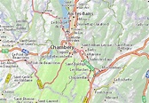 MICHELIN-Landkarte Chambéry - Stadtplan Chambéry - ViaMichelin