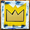 Basquiat Crown | Acrylic painting canvas, Contemporary abstract art ...