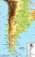 Mappa geografica del Cile: geografia, clima, flora, fauna ...