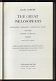 The Great Philosophers: Xenophanes, Democritus, Empedocles, Bruno ...