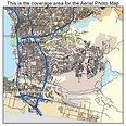 Aerial Photography Map of Chula Vista, CA California