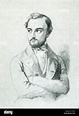 Sebastian Hensel (1830-1898) in jüngeren Jahren Stock Photo - Alamy