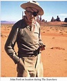 John Ford during the filming of "The Searchers" | John ford, Movie ...