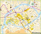 Tourist map of Strasbourg City Centre - Ontheworldmap.com