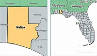 Walton County, Florida / Map of Walton County, FL / Where is Walton County?