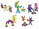 Imaginext Disney Monsters University Set of 12 Figures - Art, Terri ...
