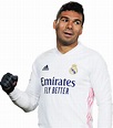 Casemiro Real Madrid football render - FootyRenders