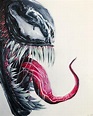 A stunning pencil drawing of venom : r/Damnthatsinteresting