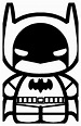 Pin en Imágenes de BATMAN para colorear