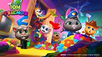My Talking Tom Friends offers a new interactive adventure for the whole ...